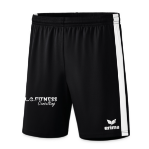 Short noir/blanc LG FITNESS