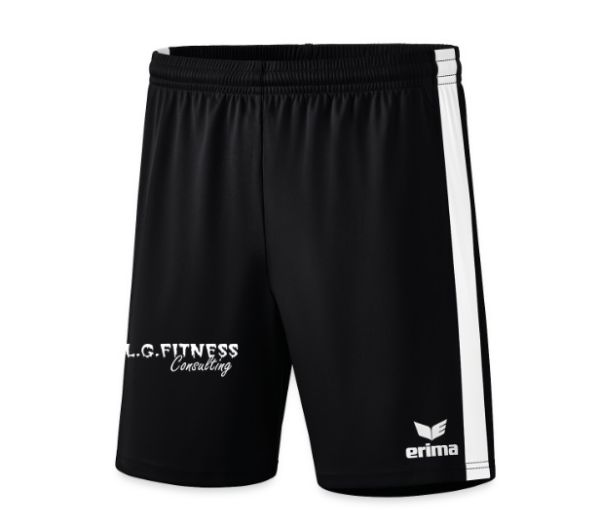 Short noir/blanc LG FITNESS