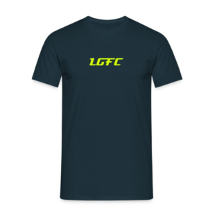 TEE-SHIRT LGFC bleu/jaune fluo homme