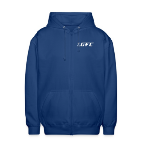 veste sweat à capuche LGFC bleu