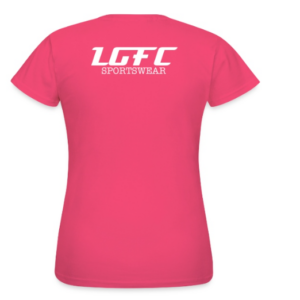 TEE SHIRT FEMME LGFC Sportswear rose