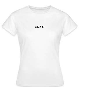 TEE SHIRT FEMME LGFC sportswear blanc
