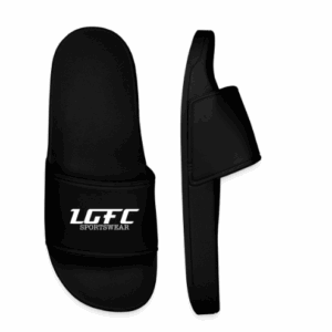 1 PAIRE DE CLAQUETTE LGFC Noire/Blanche pointure 42